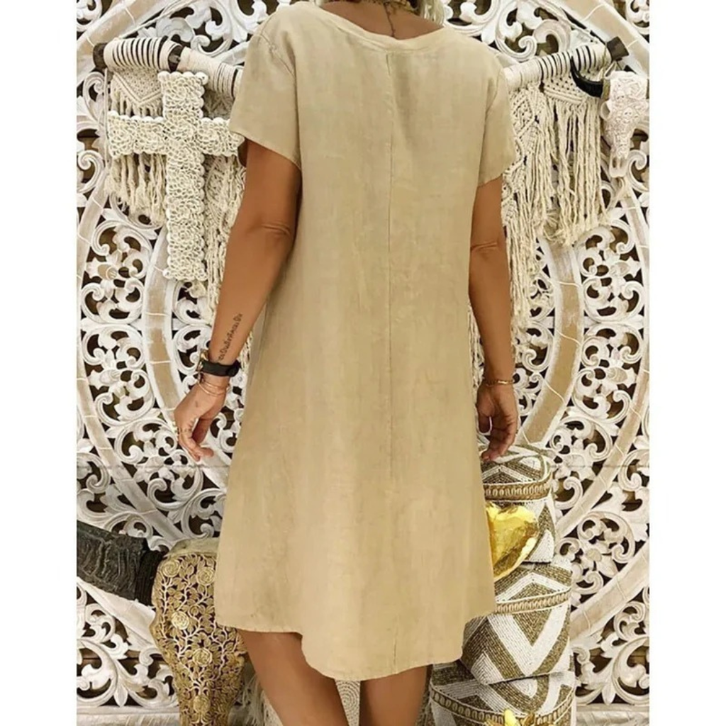 Adelaide | Damen Sommerkleid aus Leinen