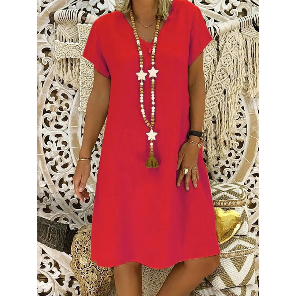 Adelaide | Damen Sommerkleid aus Leinen