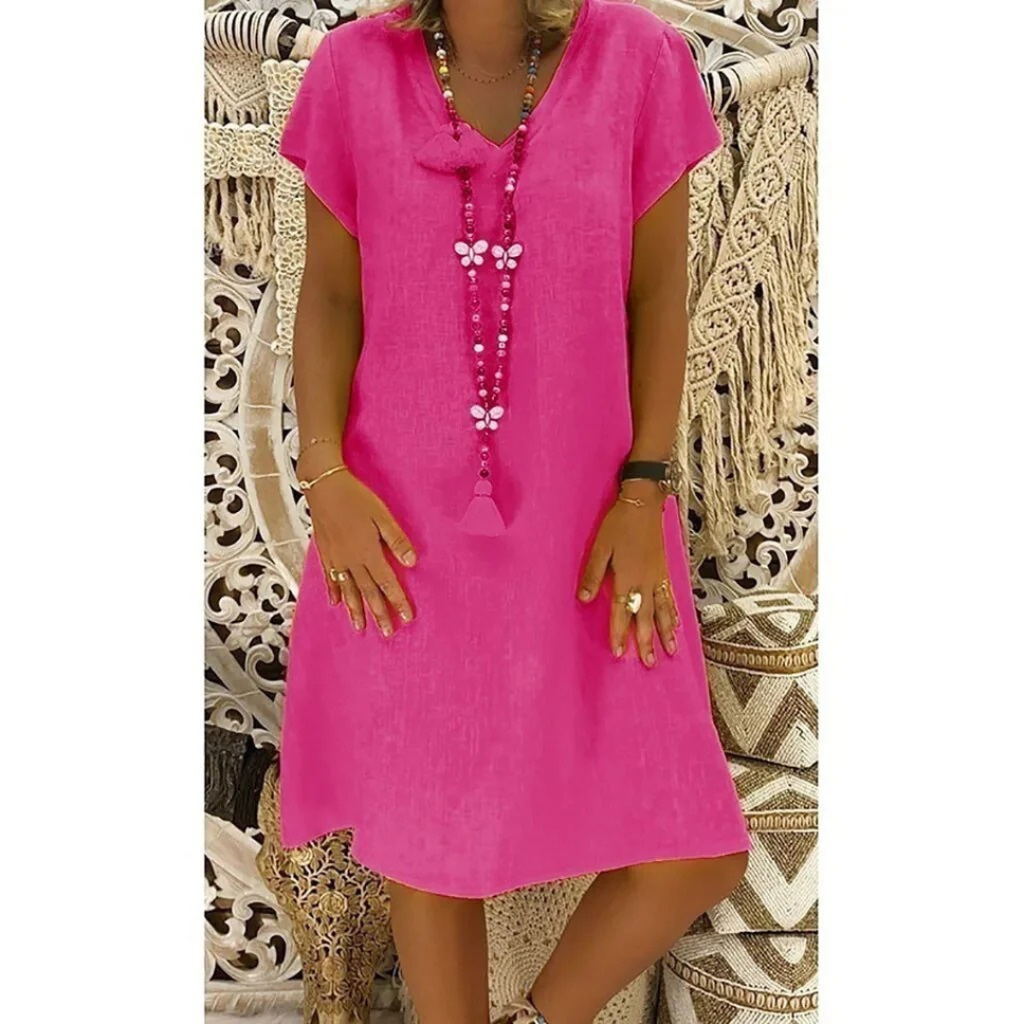 Adelaide | Damen Sommerkleid aus Leinen