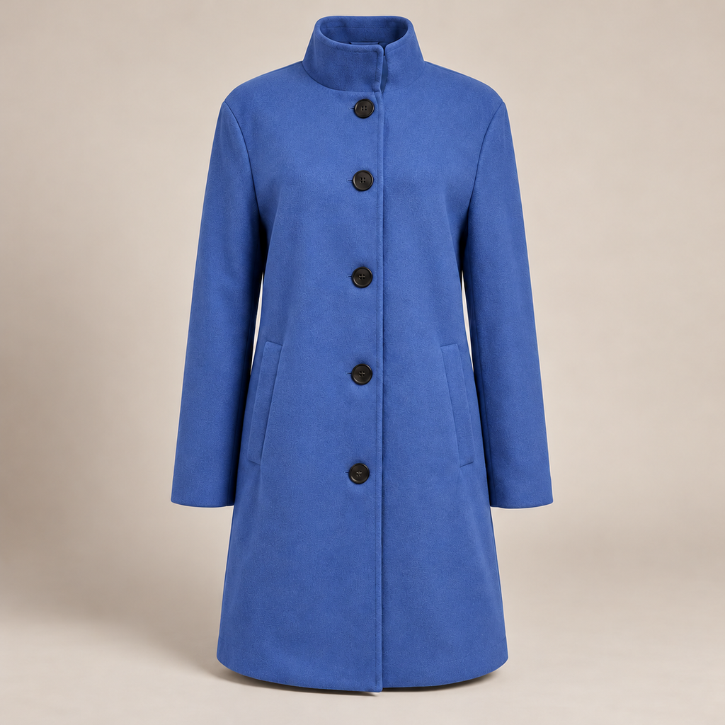Alberta | Damen Winterjacke mit langem Design und Knöpfen