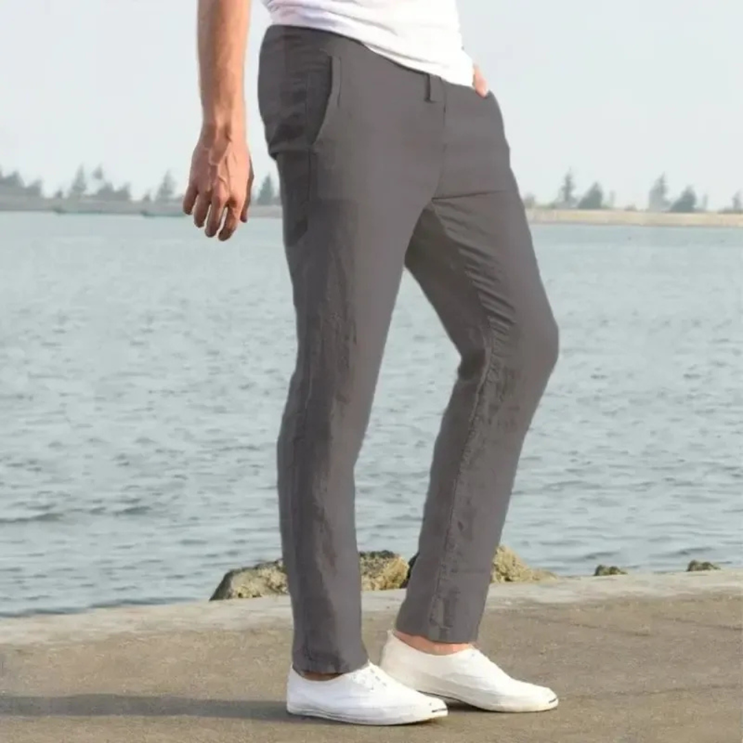 Albrecht | Herren Leinenhose Leicht