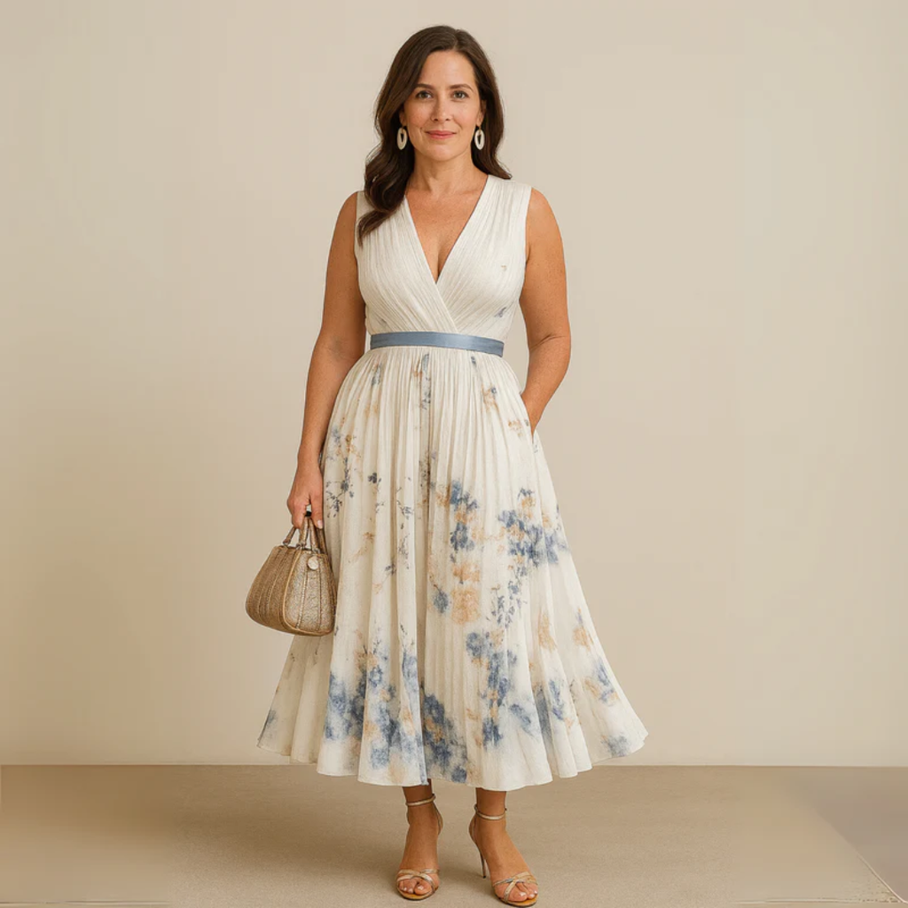 Alessa | Damen Maxi Sommerkleid Für Alltag