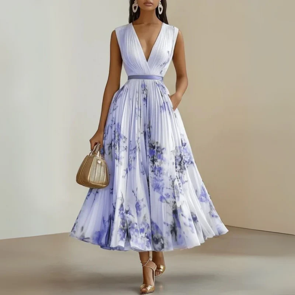 Alessa | Damen Maxi Sommerkleid Für Alltag