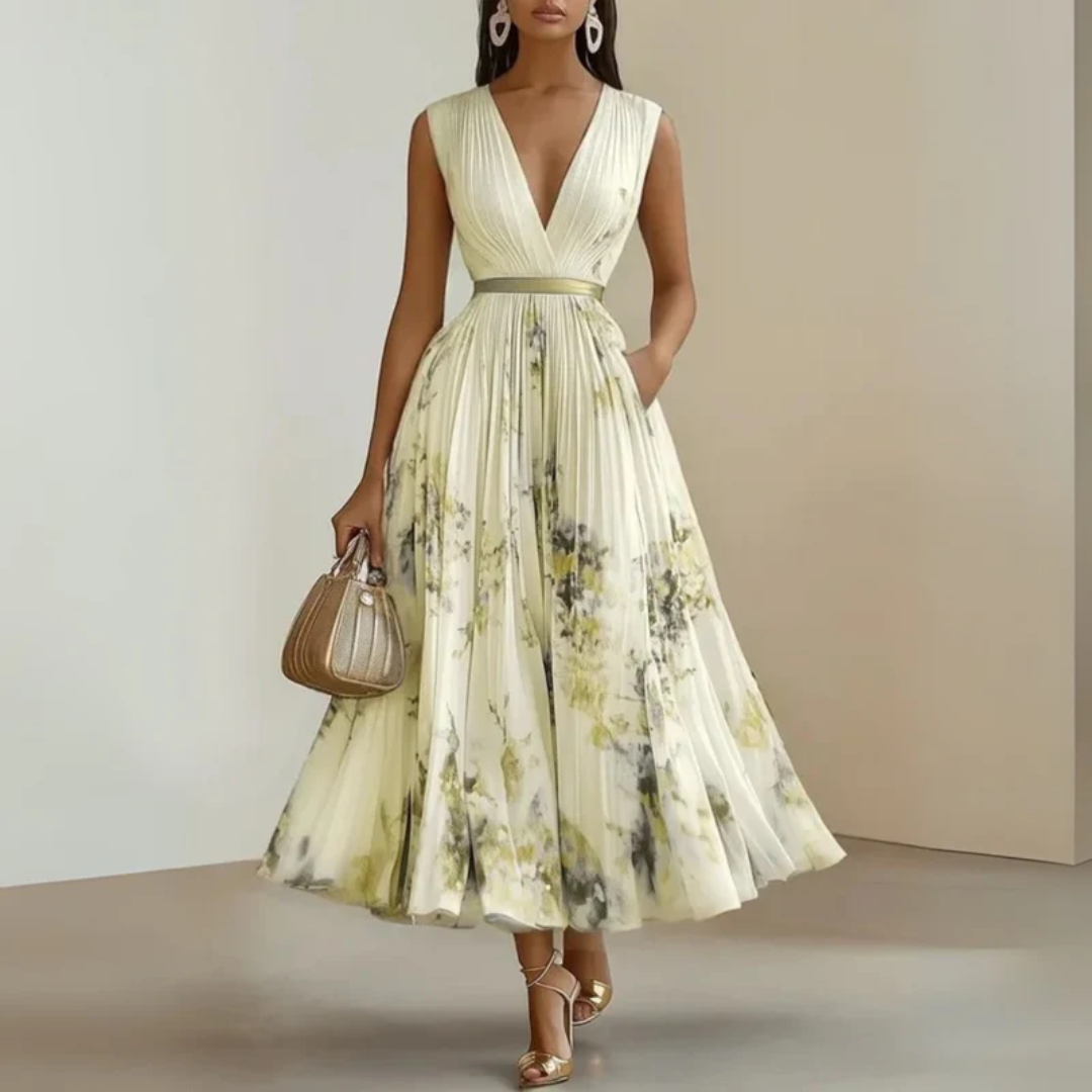 Alessa | Damen Maxi Sommerkleid Für Alltag