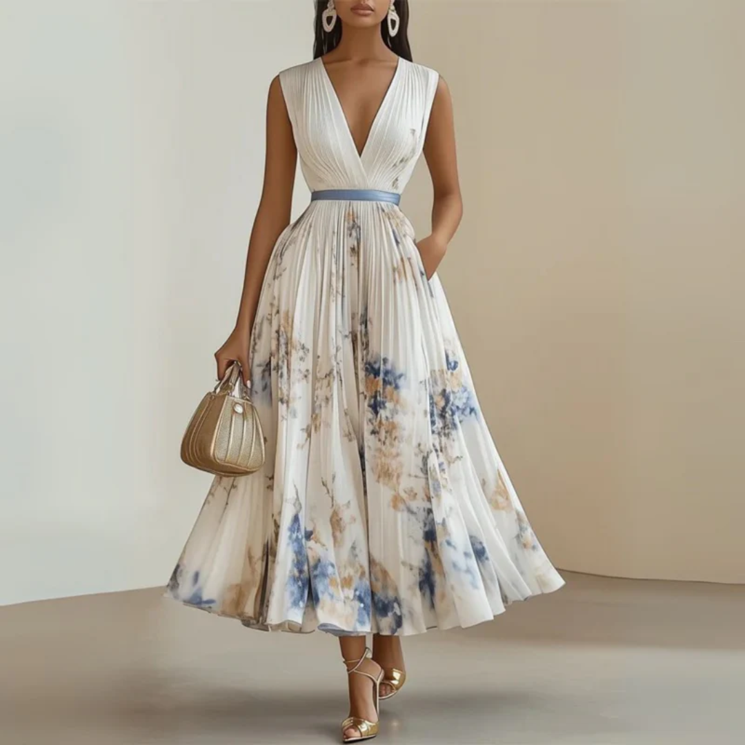Alessa | Damen Maxi Sommerkleid Für Alltag