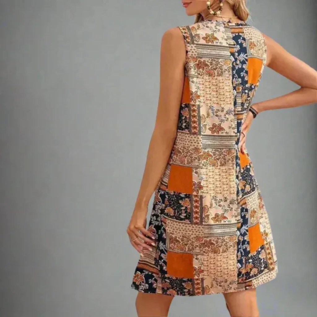 Alessia | Damen Schlichtes Sommerkleid Mini
