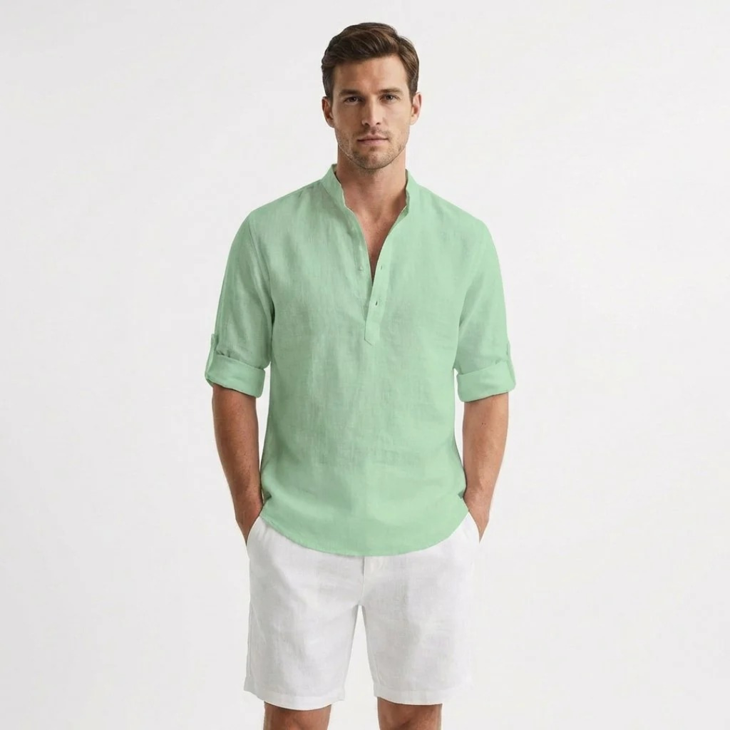 Alexander | Herren Komfort Henley Hemd