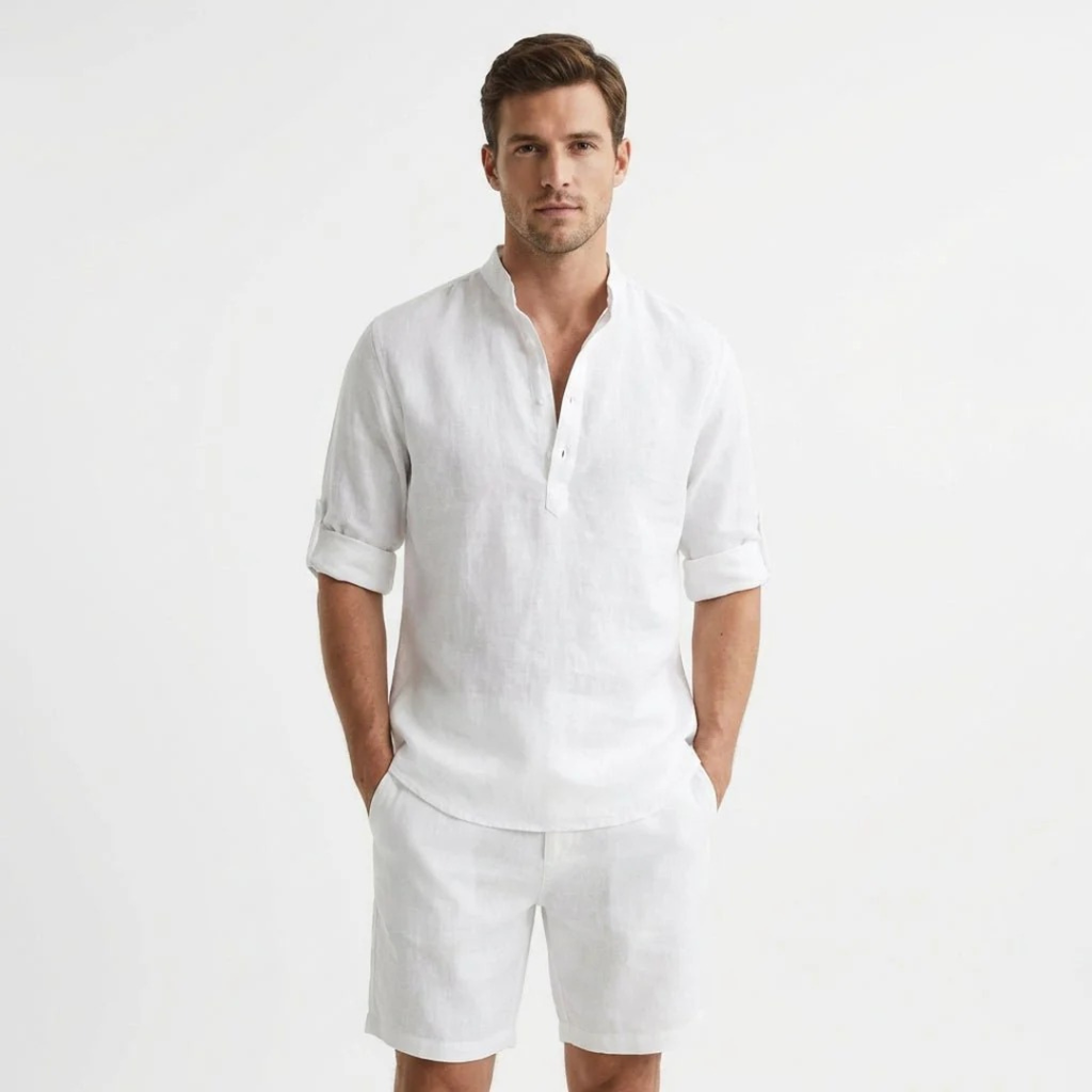 Alexander | Herren Komfort Henley Hemd