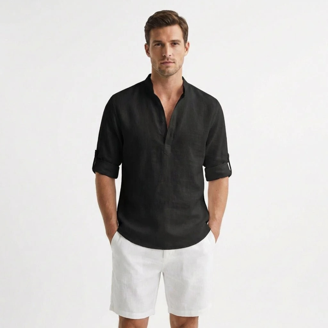 Alexander | Herren Komfort Henley Hemd