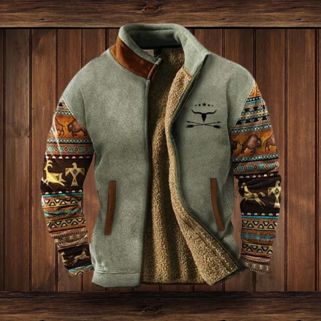 Alexander | Herren Winterjacke mit Sherpa Futter