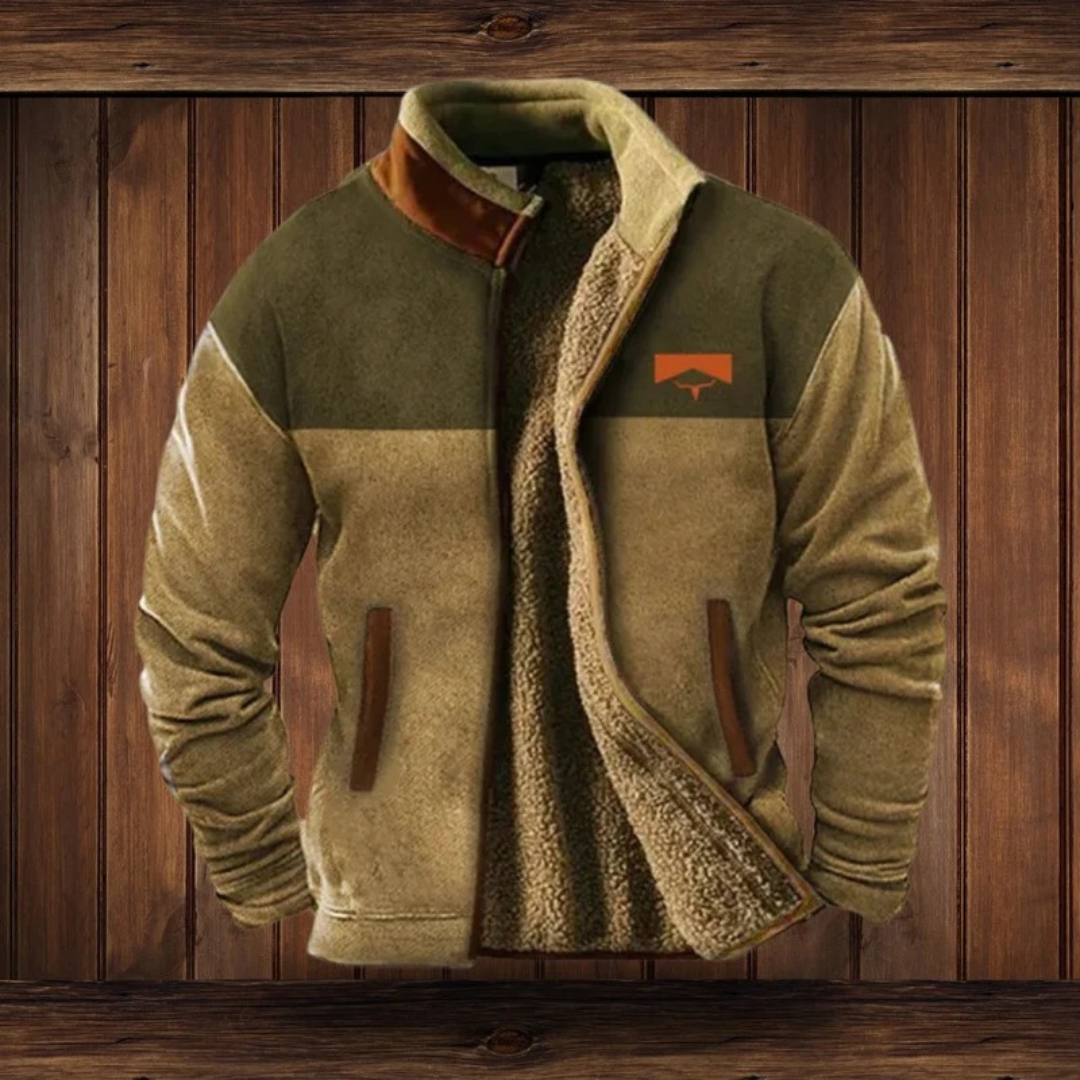Alexander | Herren Winterjacke mit Sherpa Futter