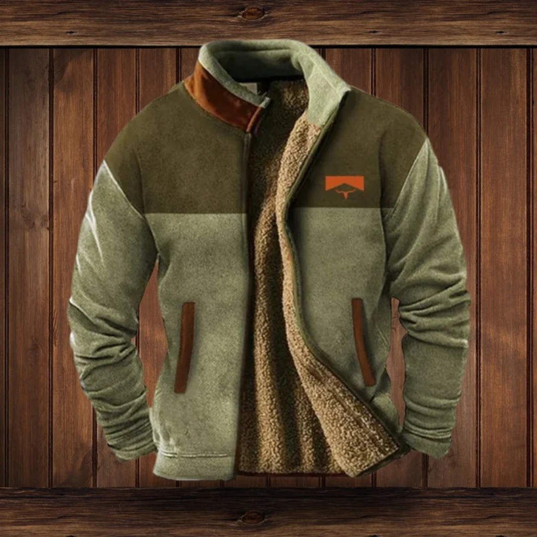 Alexander | Herren Winterjacke mit Sherpa Futter