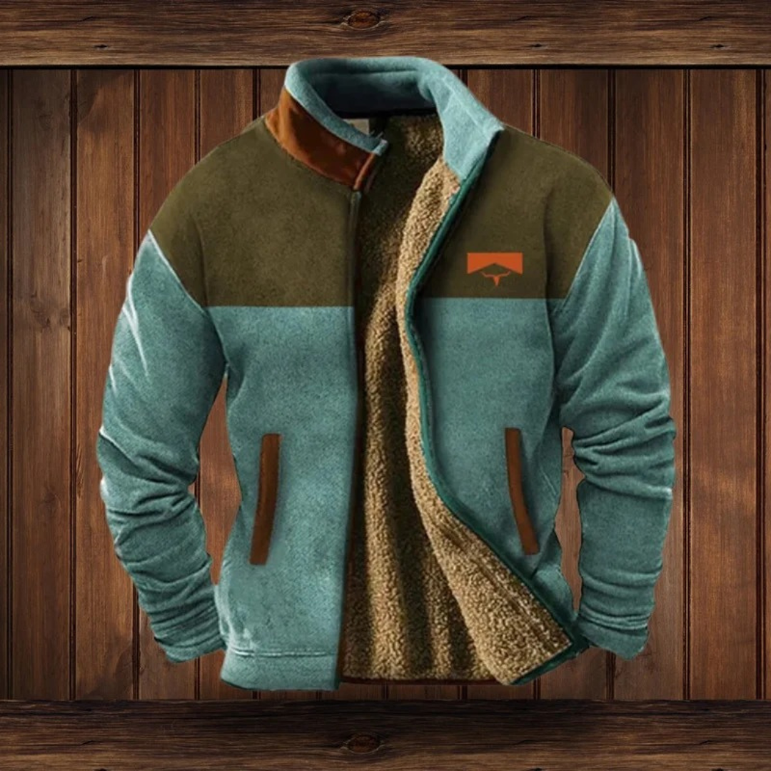 Alexander | Herren Winterjacke mit Sherpa Futter