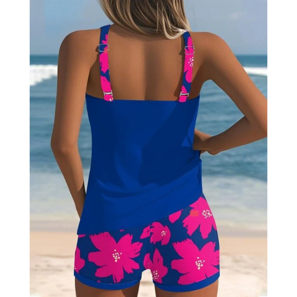 Alice | Damen Sommer Tankini Badeanzug Set