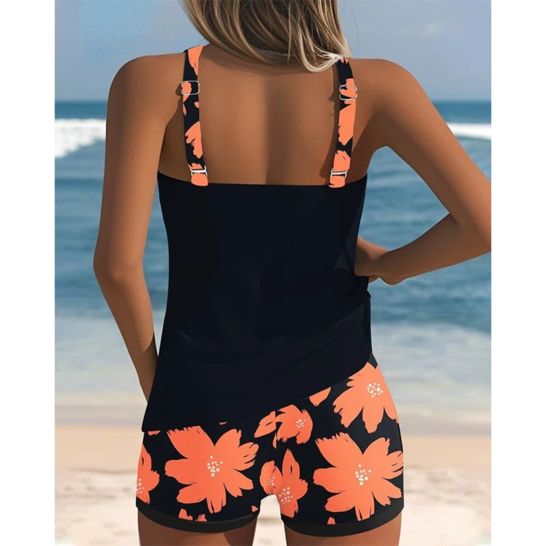 Alice | Damen Sommer Tankini Badeanzug Set