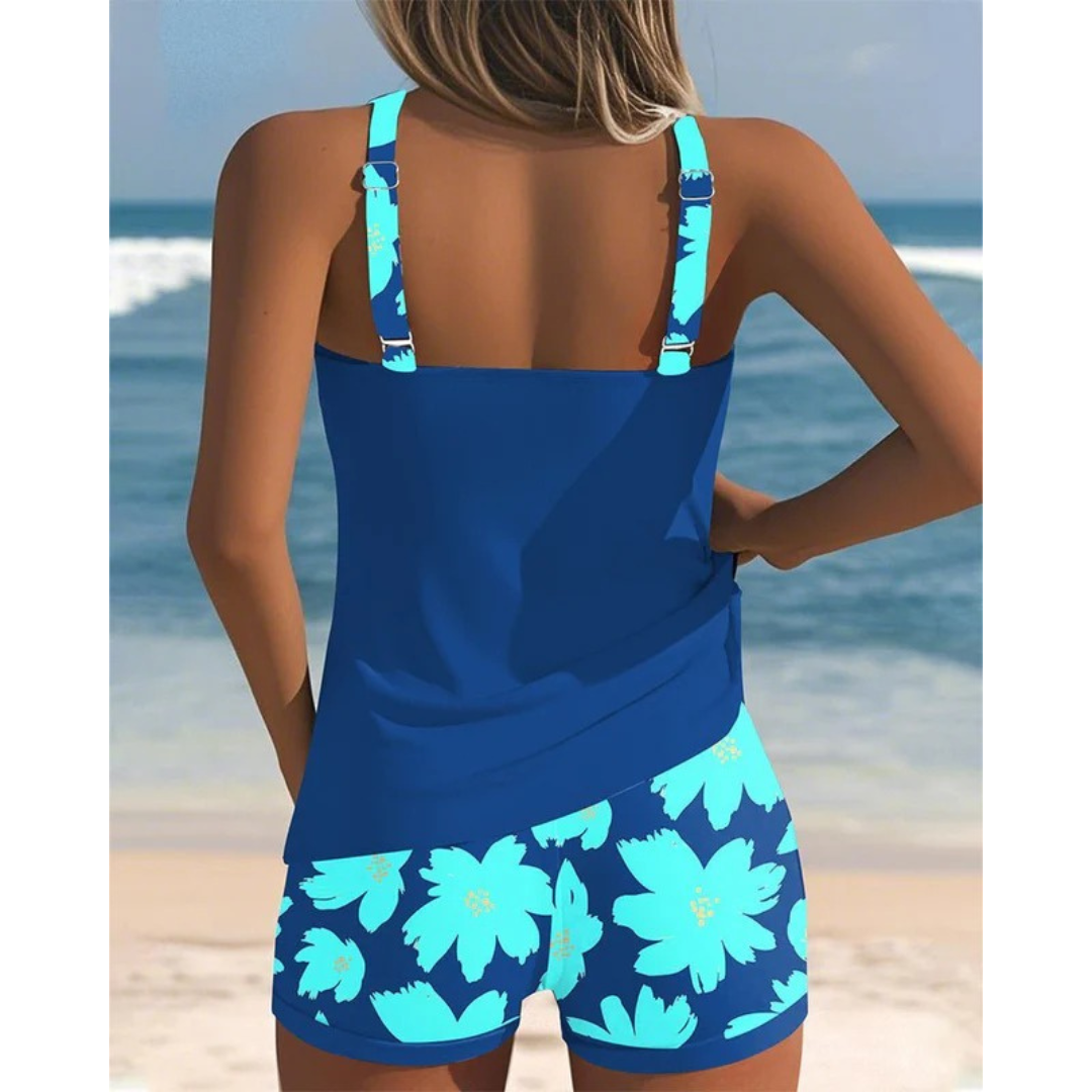 Alice | Damen Sommer Tankini Badeanzug Set