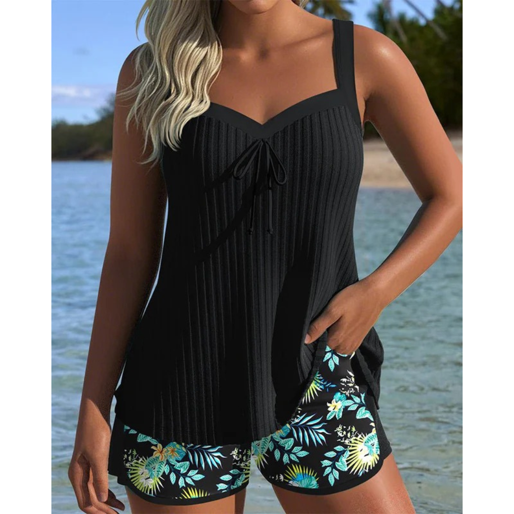 Alice | Damen Tankini Set Mit Shorts