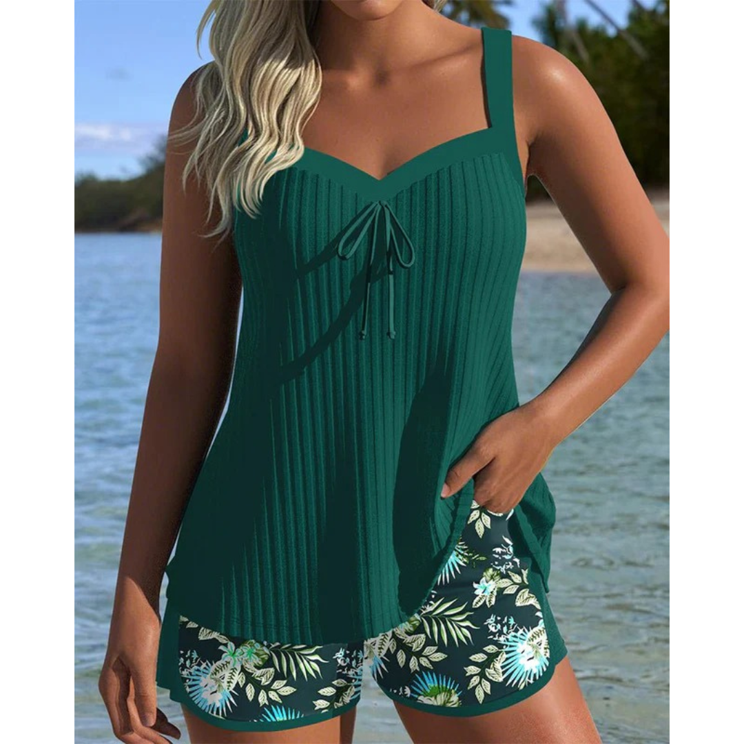 Alice | Damen Tankini Set Mit Shorts