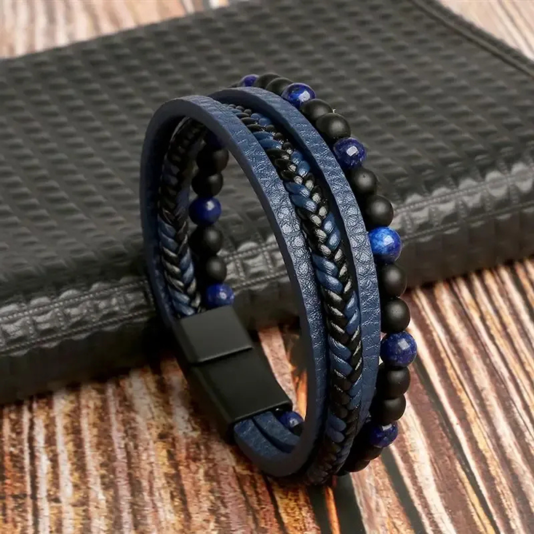 Alois | Stilvolles Herren Armband mit Gravur