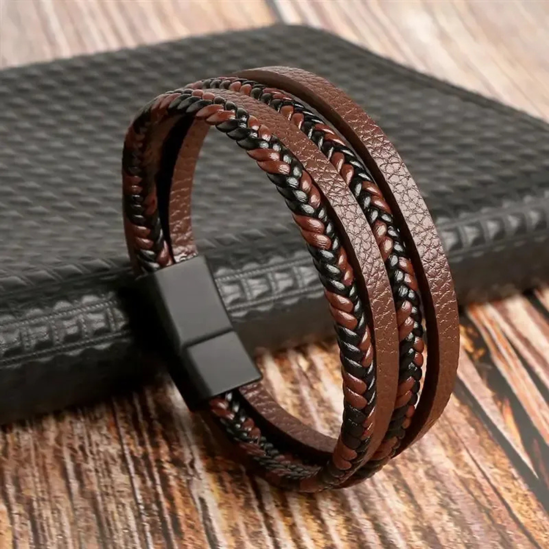 Alois | Stilvolles Herren Armband mit Gravur