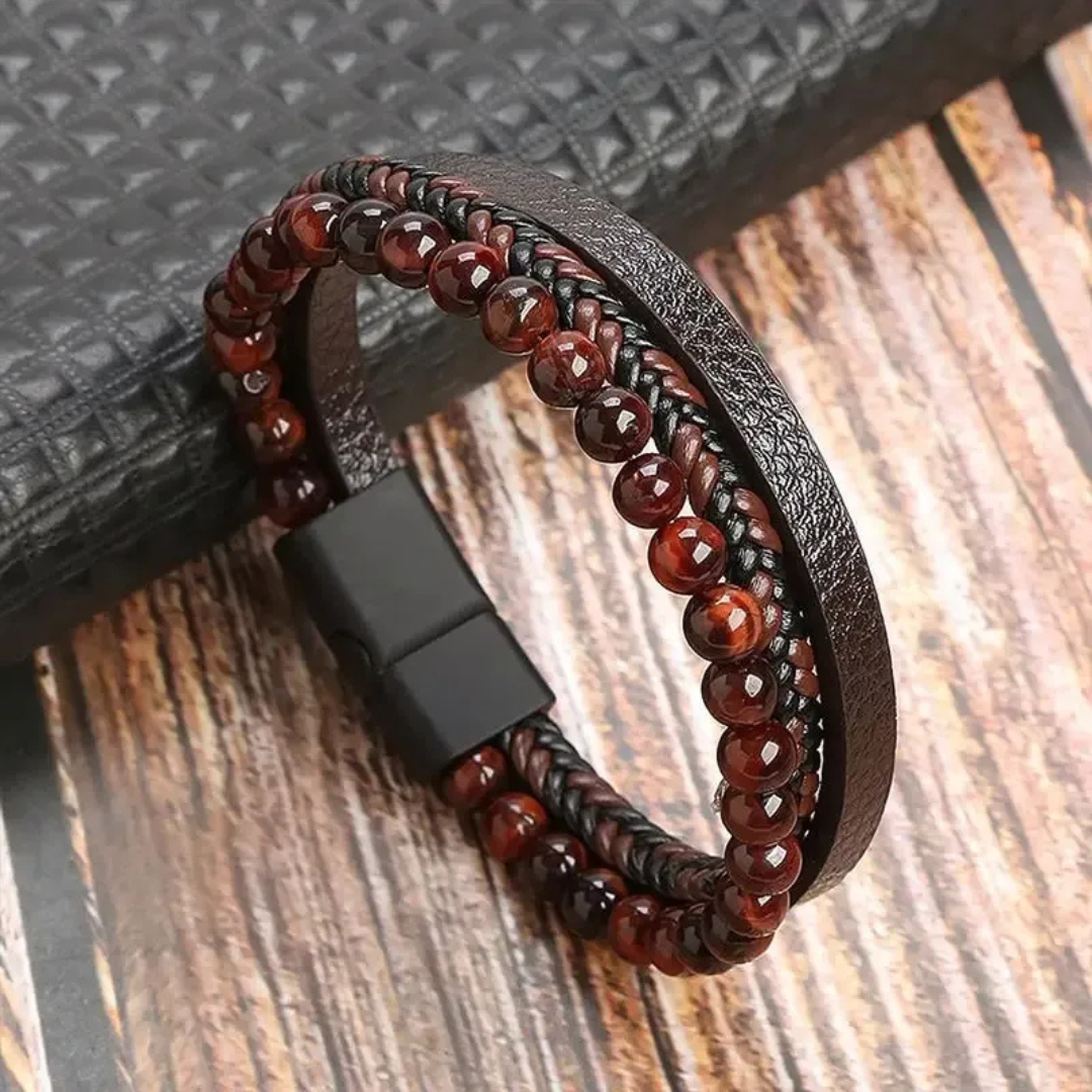Alois | Stilvolles Herren Armband mit Gravur