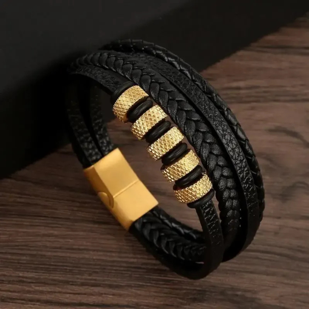 Alois | Stilvolles Herren Armband mit Gravur
