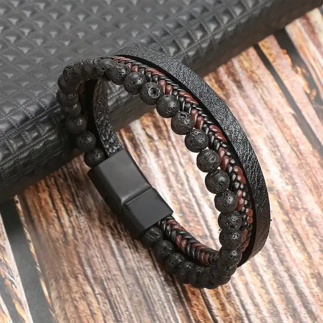 Alois | Stilvolles Herren Armband mit Gravur
