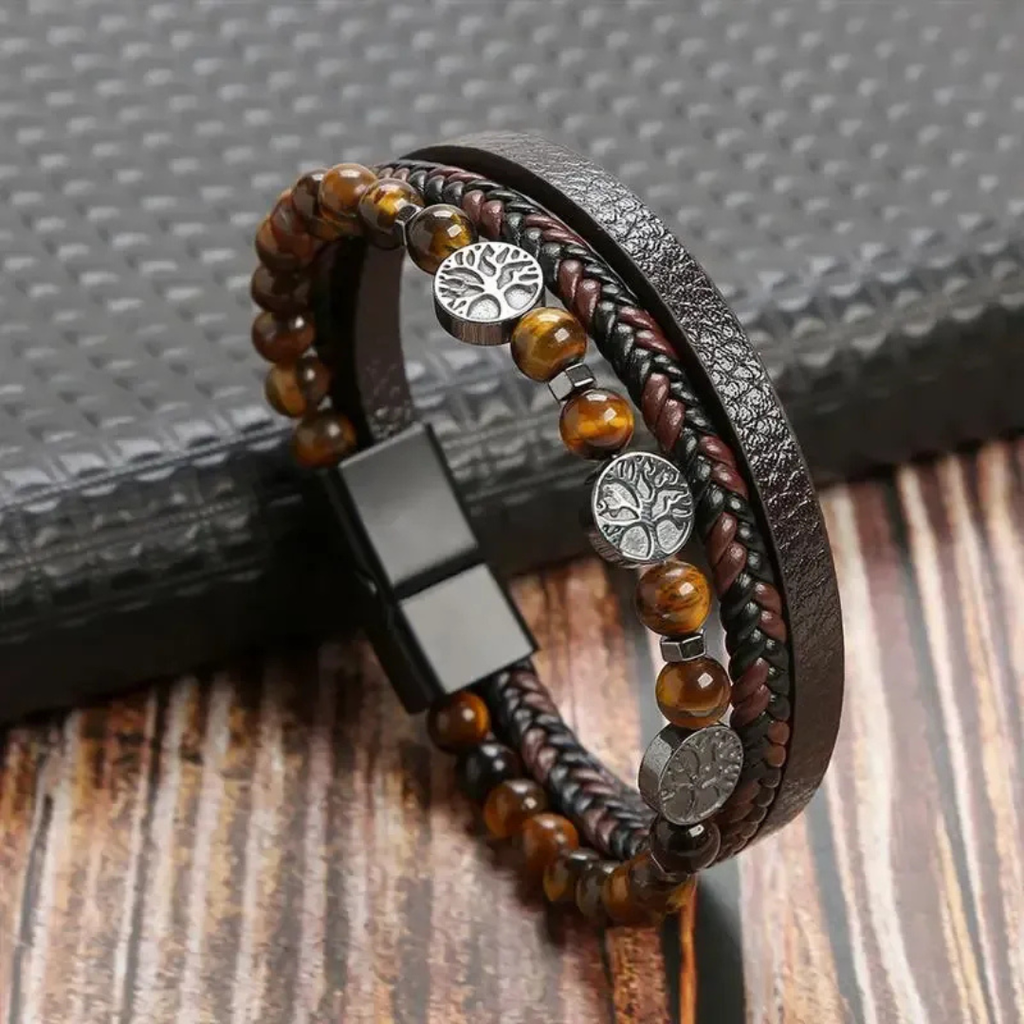 Alois | Stilvolles Herren Armband mit Gravur