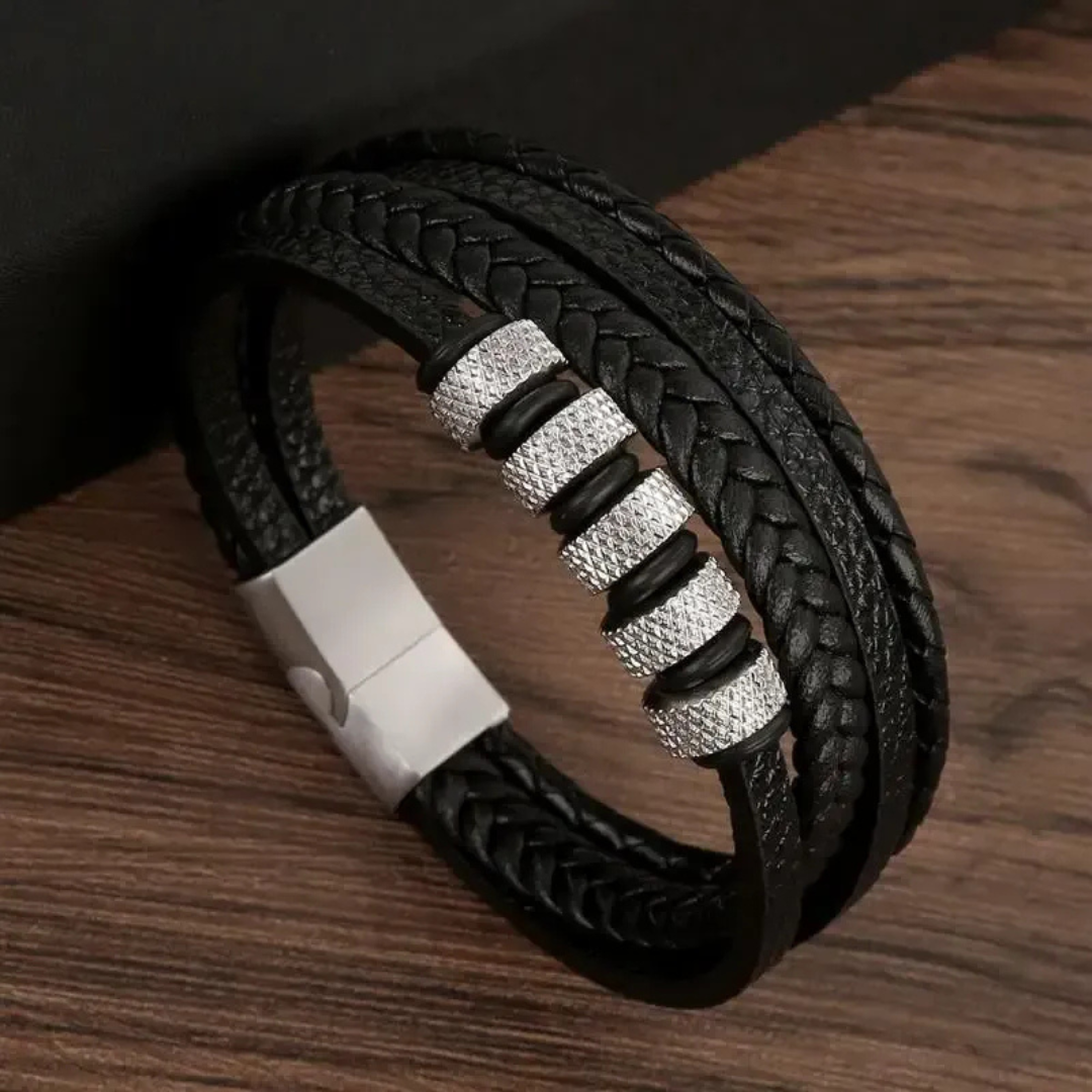 Alois | Stilvolles Herren Armband mit Gravur