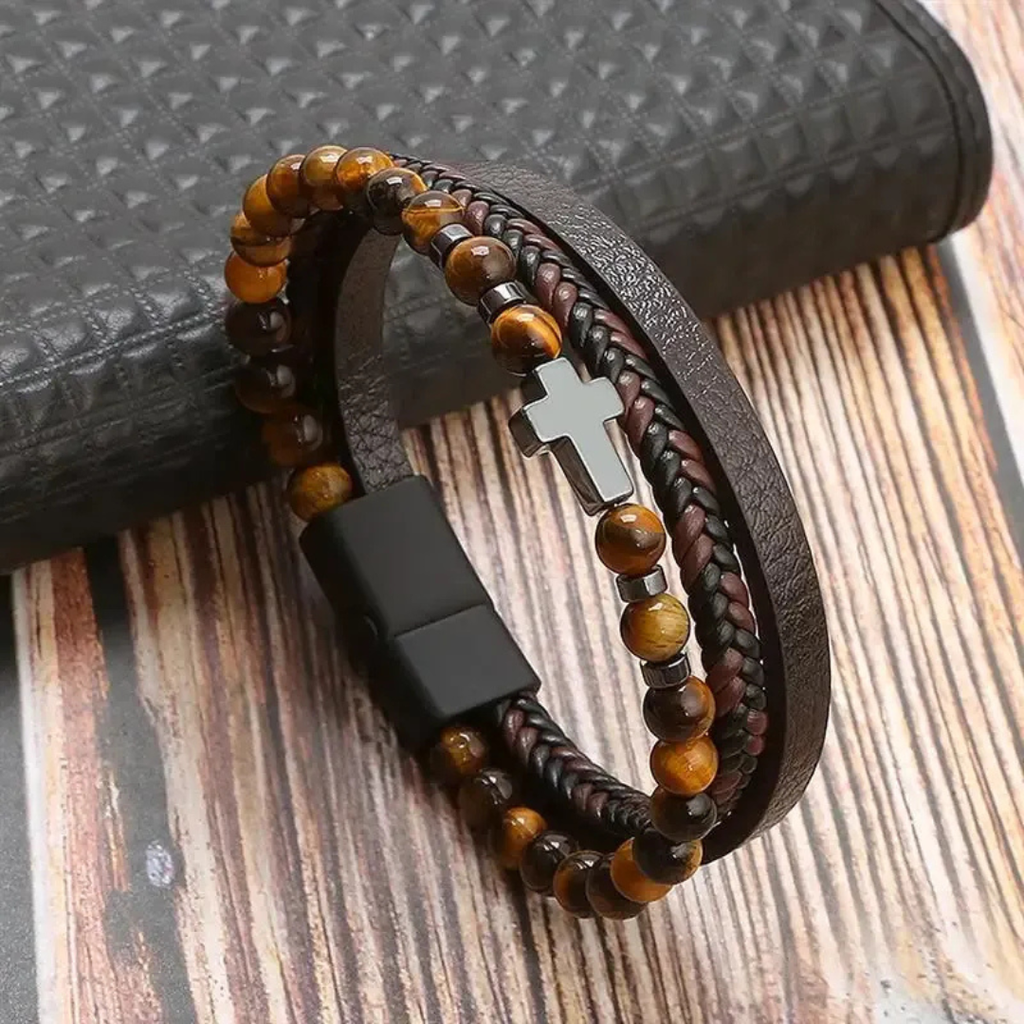 Alois | Stilvolles Herren Armband mit Gravur