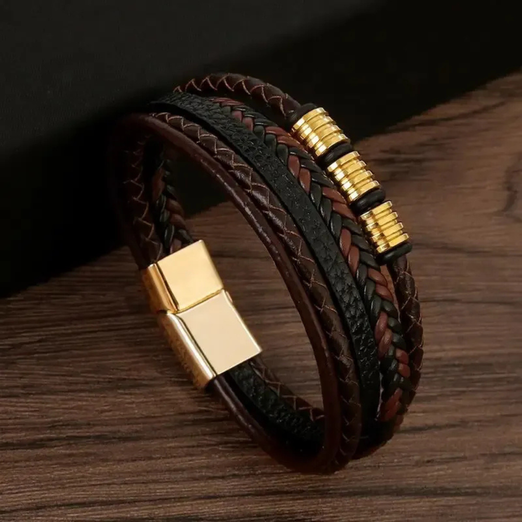 Alois | Stilvolles Herren Armband mit Gravur
