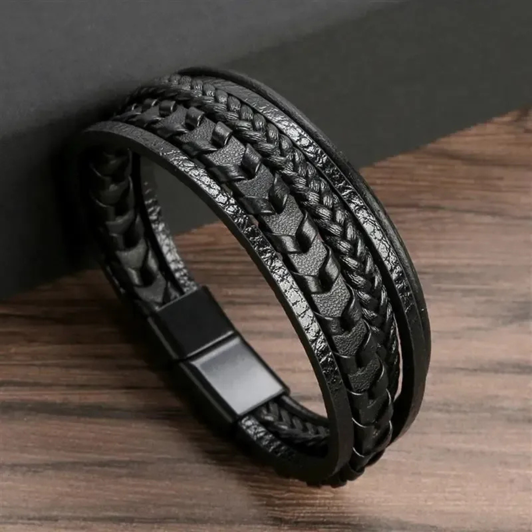 Alois | Stilvolles Herren Armband mit Gravur