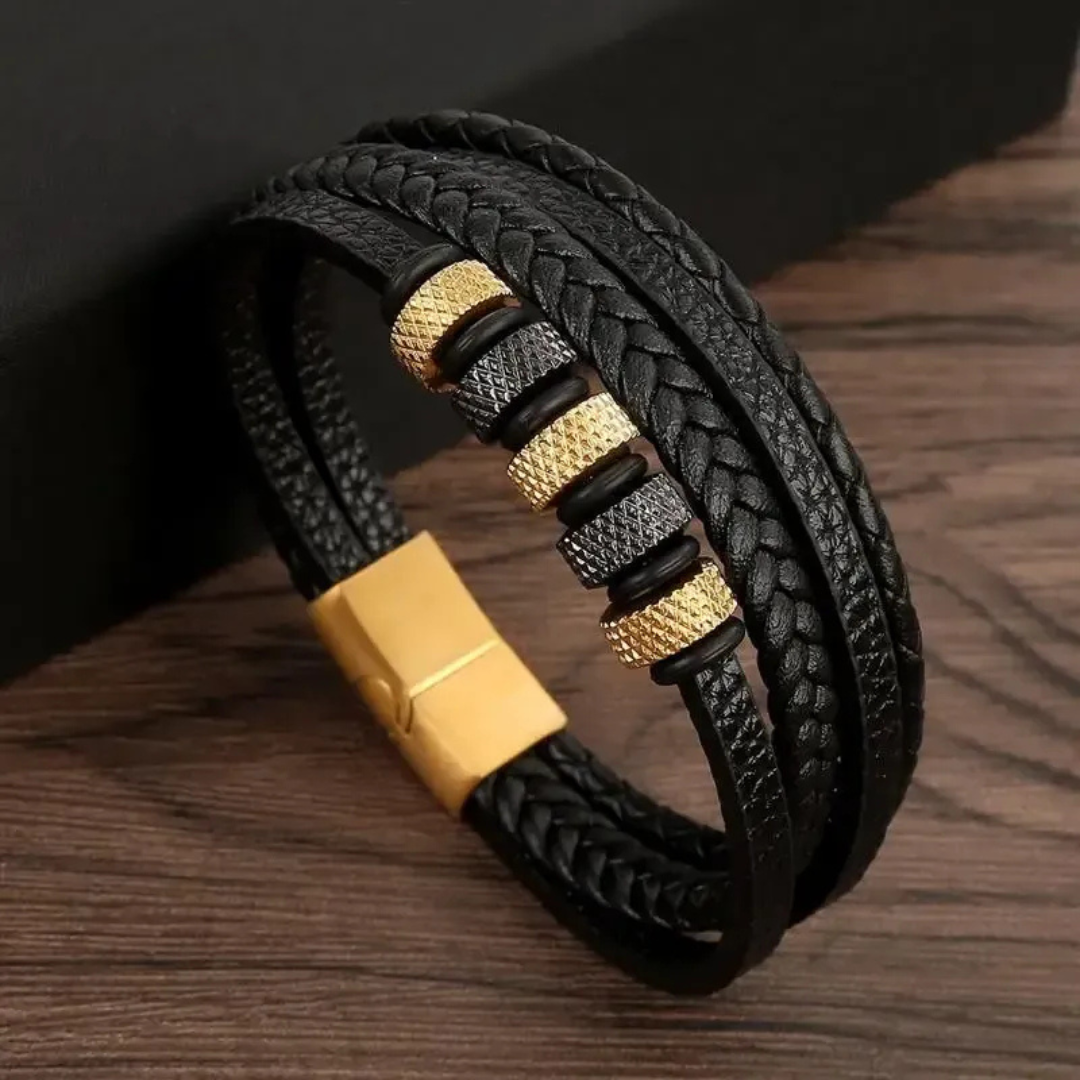 Alois | Stilvolles Herren Armband mit Gravur