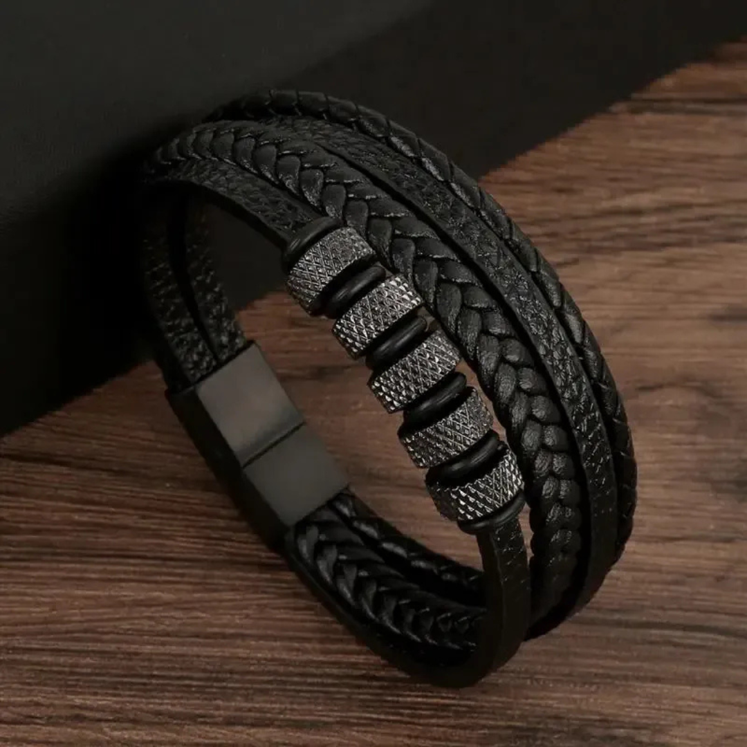 Alois | Stilvolles Herren Armband mit Gravur