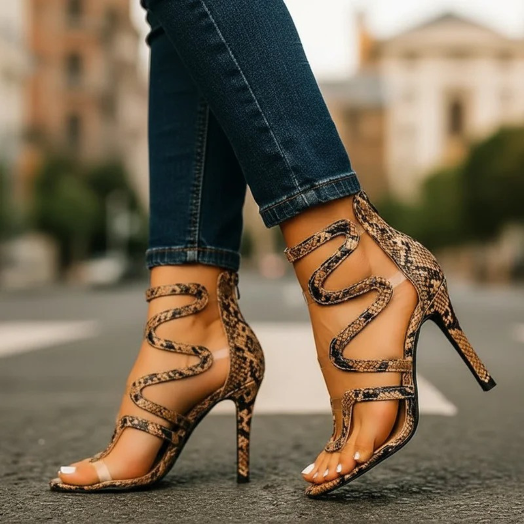 Amalie | Damen Stiletto High Heels Elegant