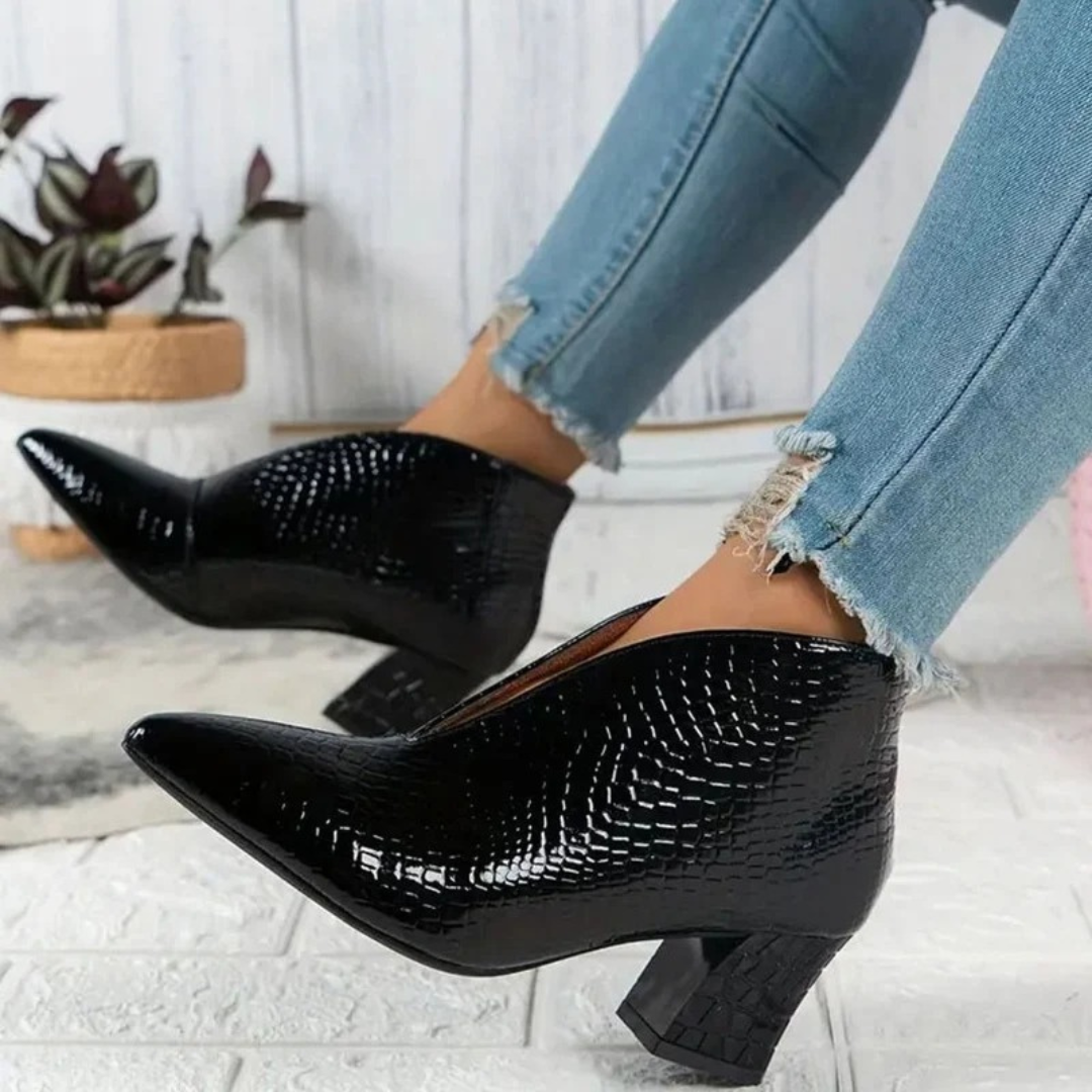Amaya | Damen Orthopädische Stiefeletten mit Komfort und Absatz