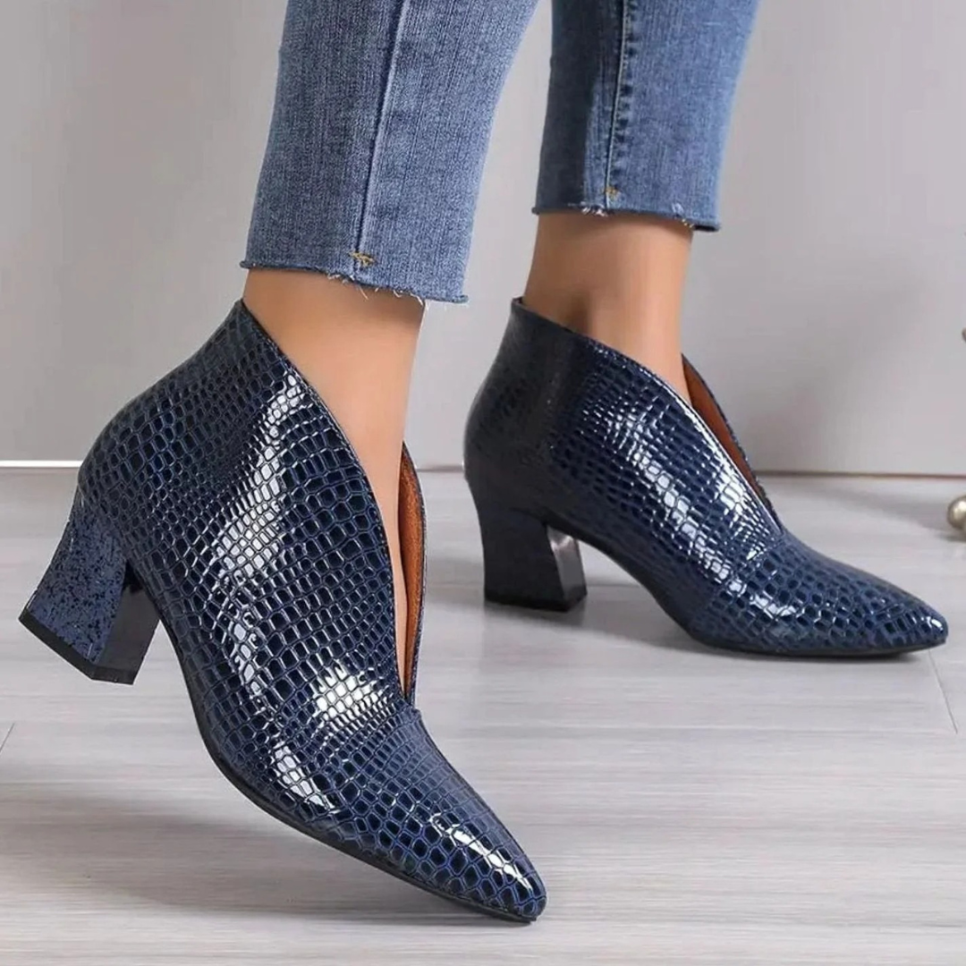 Amaya | Damen Orthopädische Stiefeletten mit Komfort und Absatz