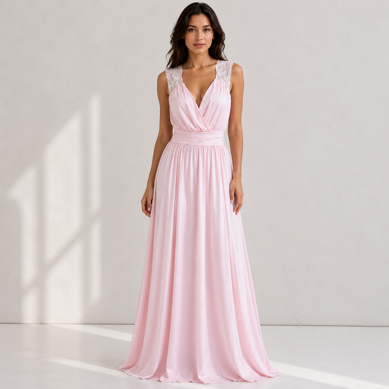 Amelie | Damen Maxi Kleid für Hochzeitsgäste im Herbst