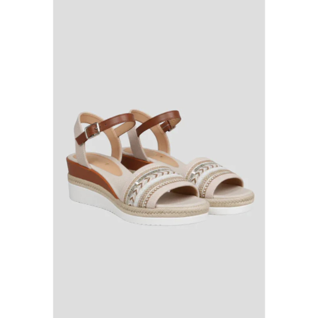Amira | Damen Sandalen Für Abend Mit Riemen