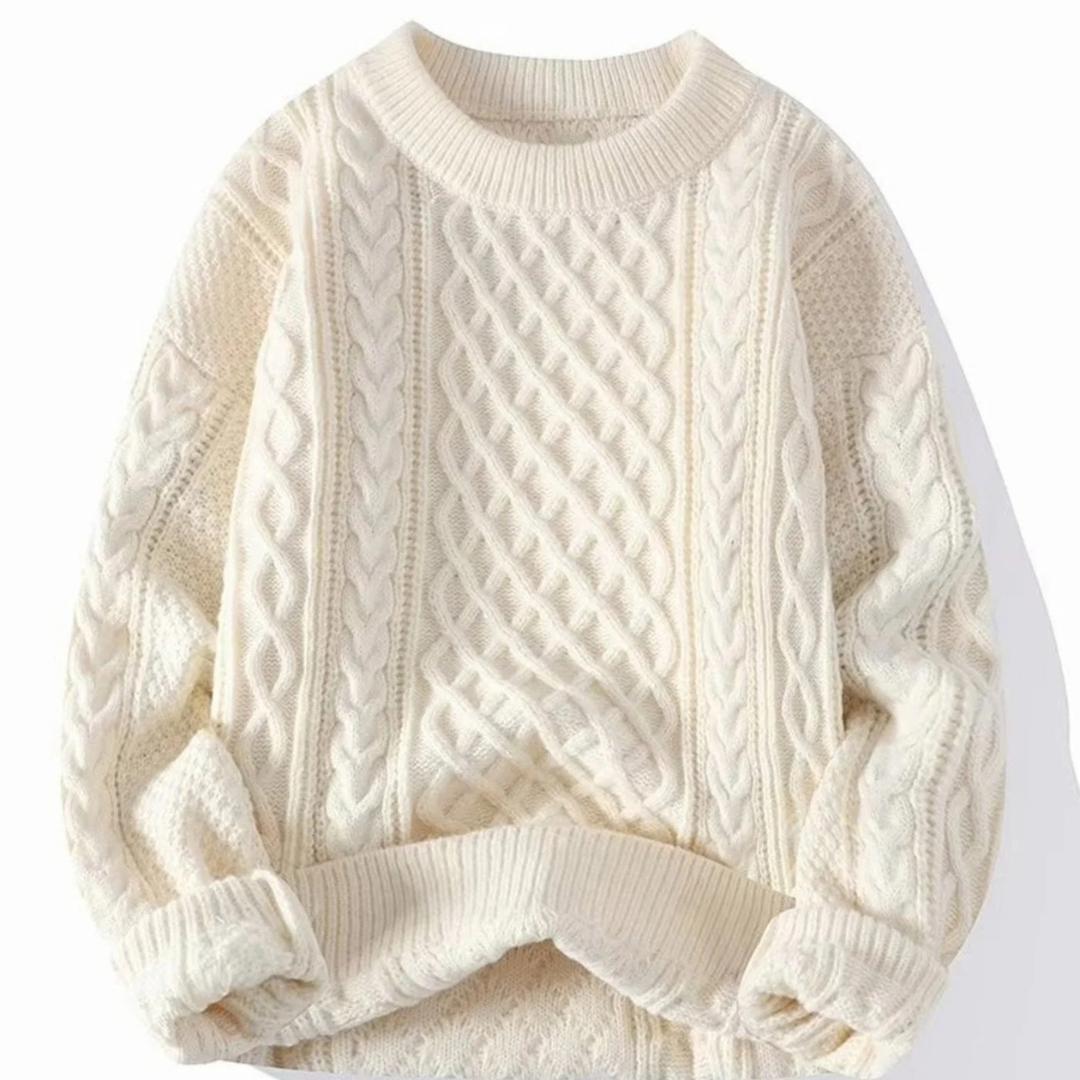 Anastasia | Damen Strickpullover mit Langarm und Kragen
