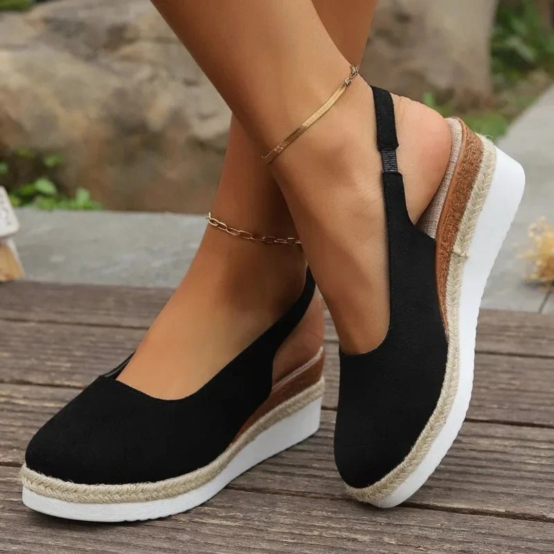 Anaya | Damen Espadrille Sandalen Modern