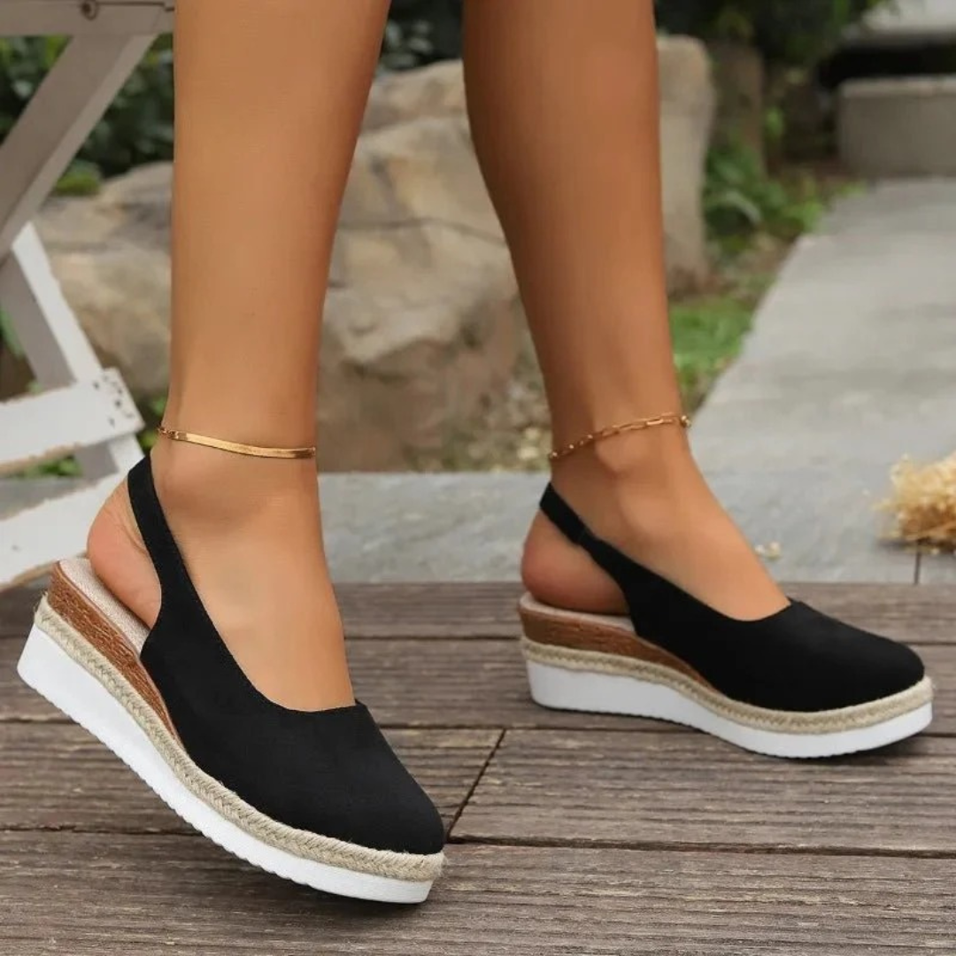 Anaya | Damen Espadrille Sandalen Modern
