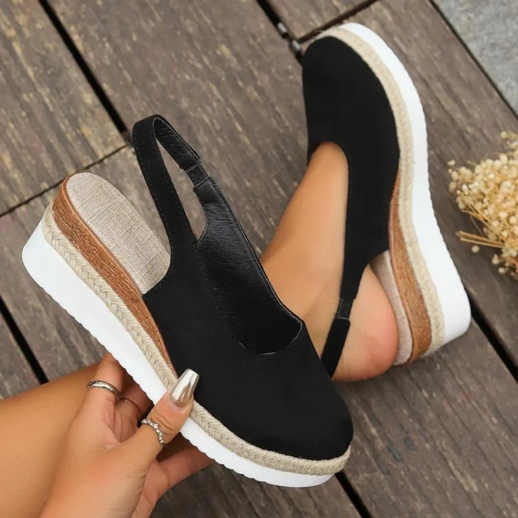 Anaya | Damen Espadrille Sandalen Modern