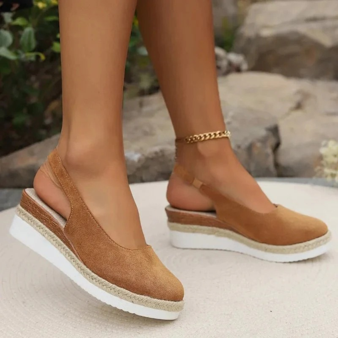 Anaya | Damen Espadrille Sandalen Modern