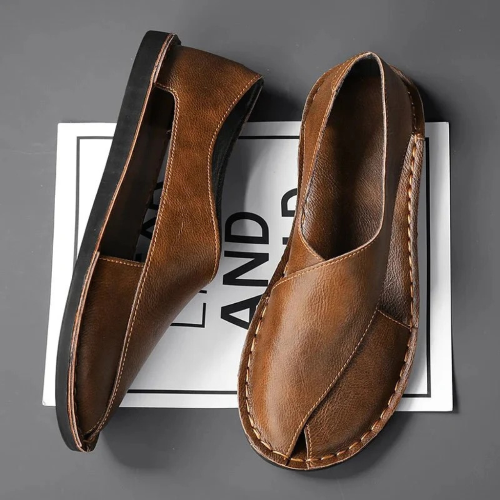 Andi | Herren Komfort Sandalen Leder