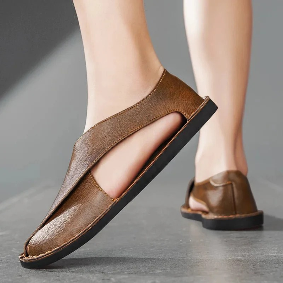 Andi | Herren Komfort Sandalen Leder