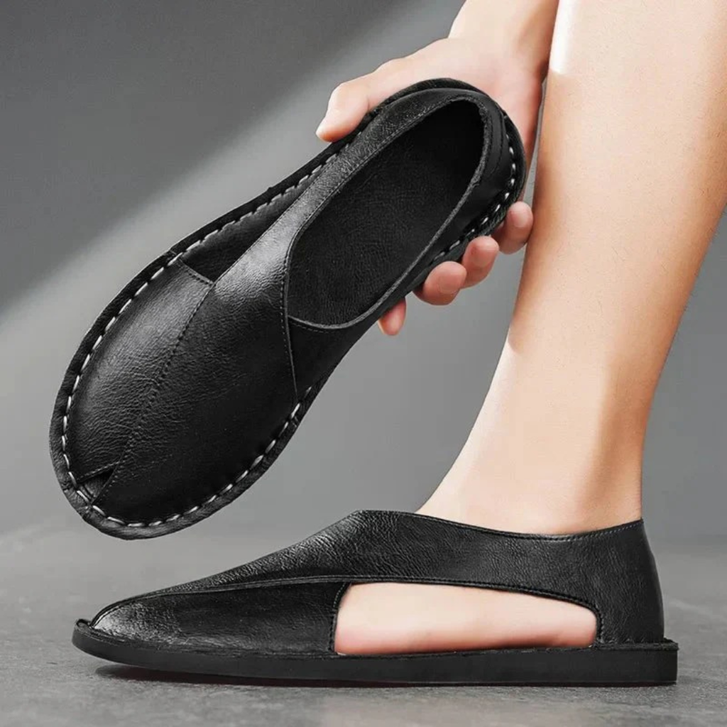Andi | Herren Komfort Sandalen Leder