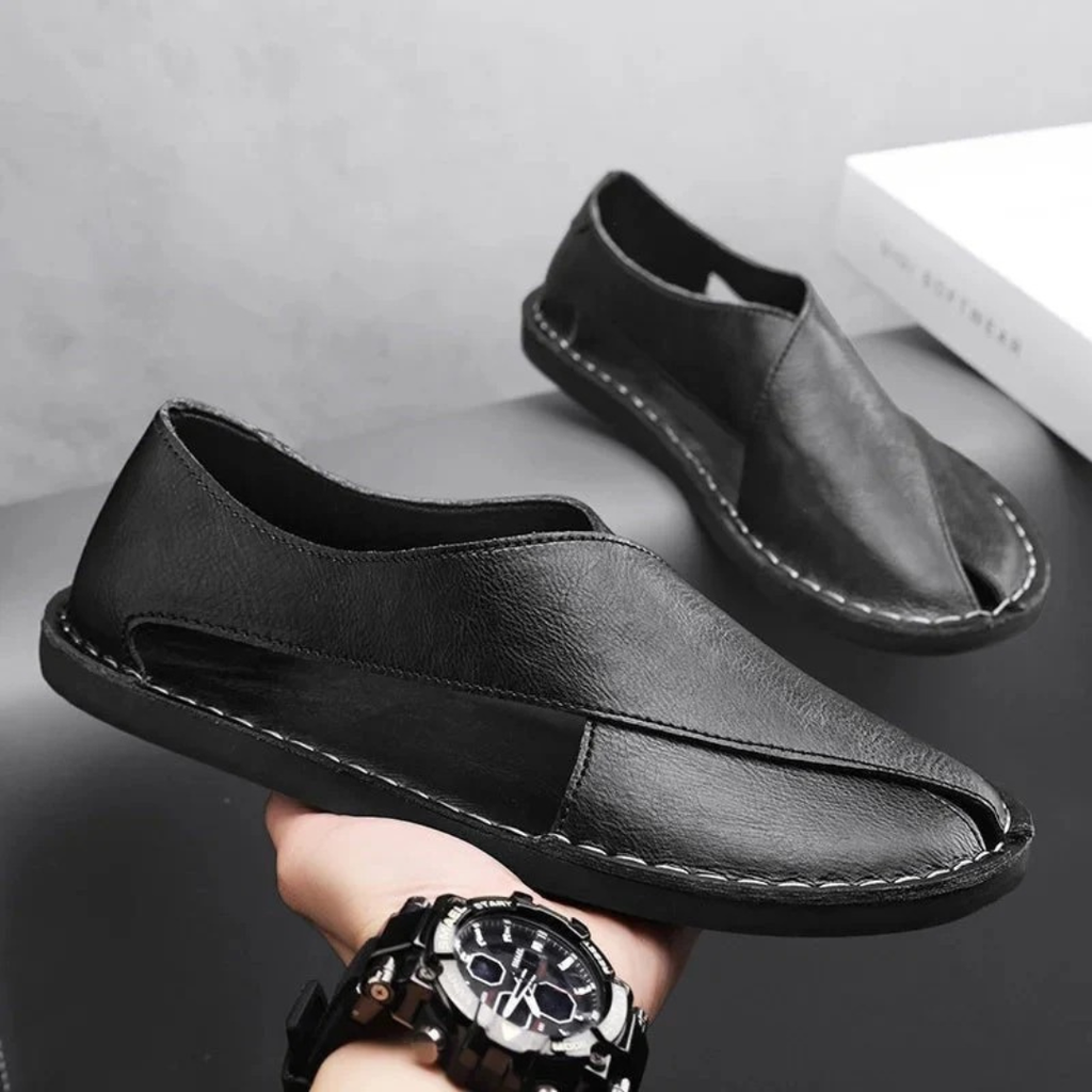 Andi | Herren Komfort Sandalen Leder