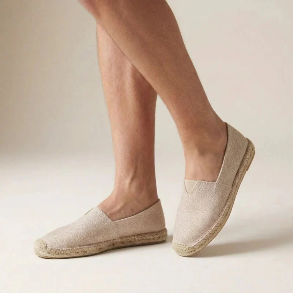 Andreas | Herren Elegante Espadrilles Slip-On Jute