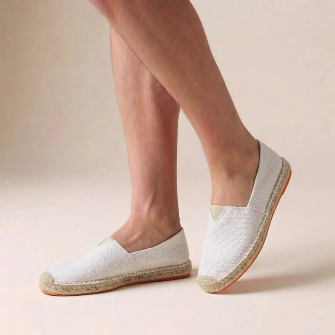 Andreas | Herren Elegante Espadrilles Slip-On Jute
